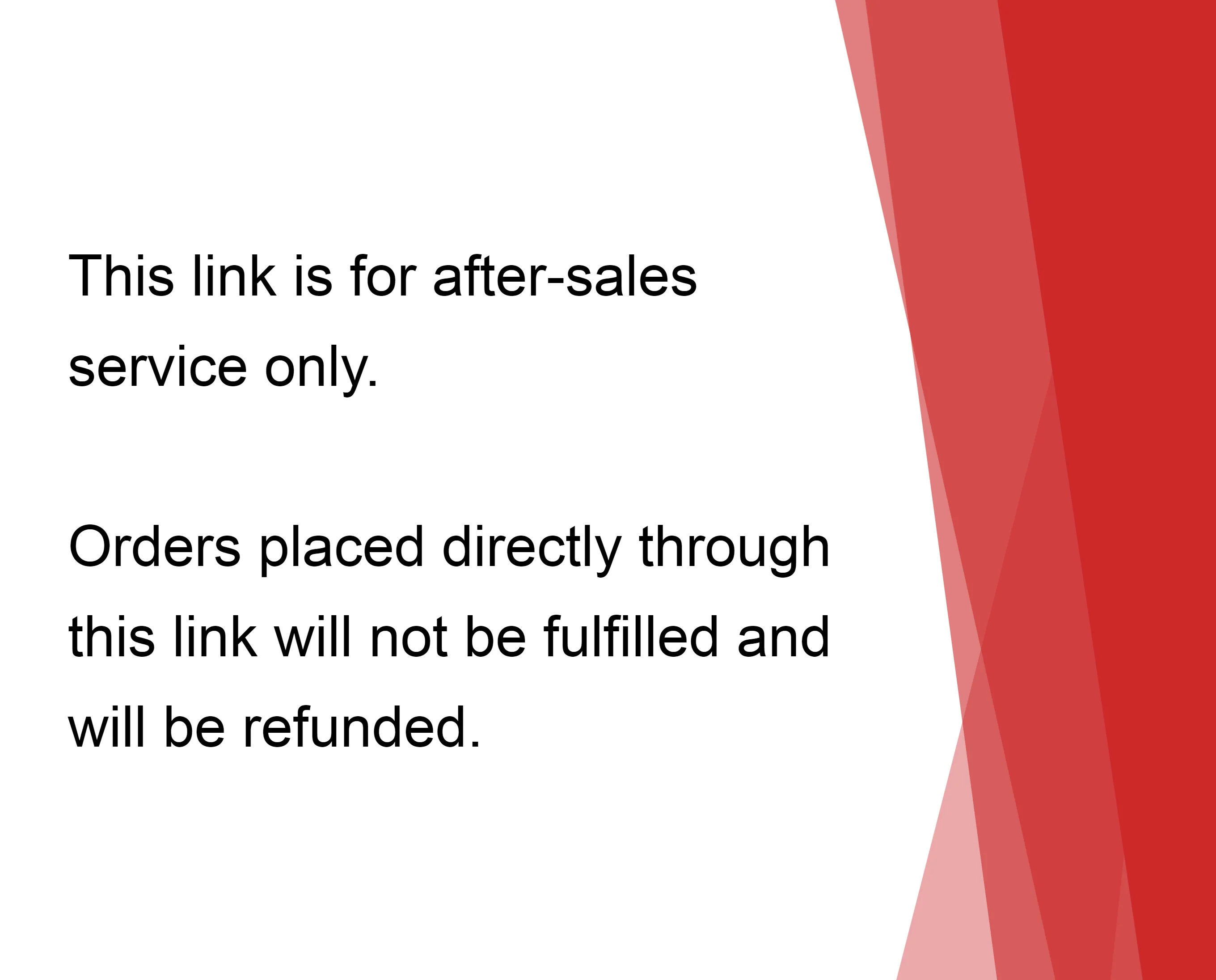 After-sales Service Link - Image 2