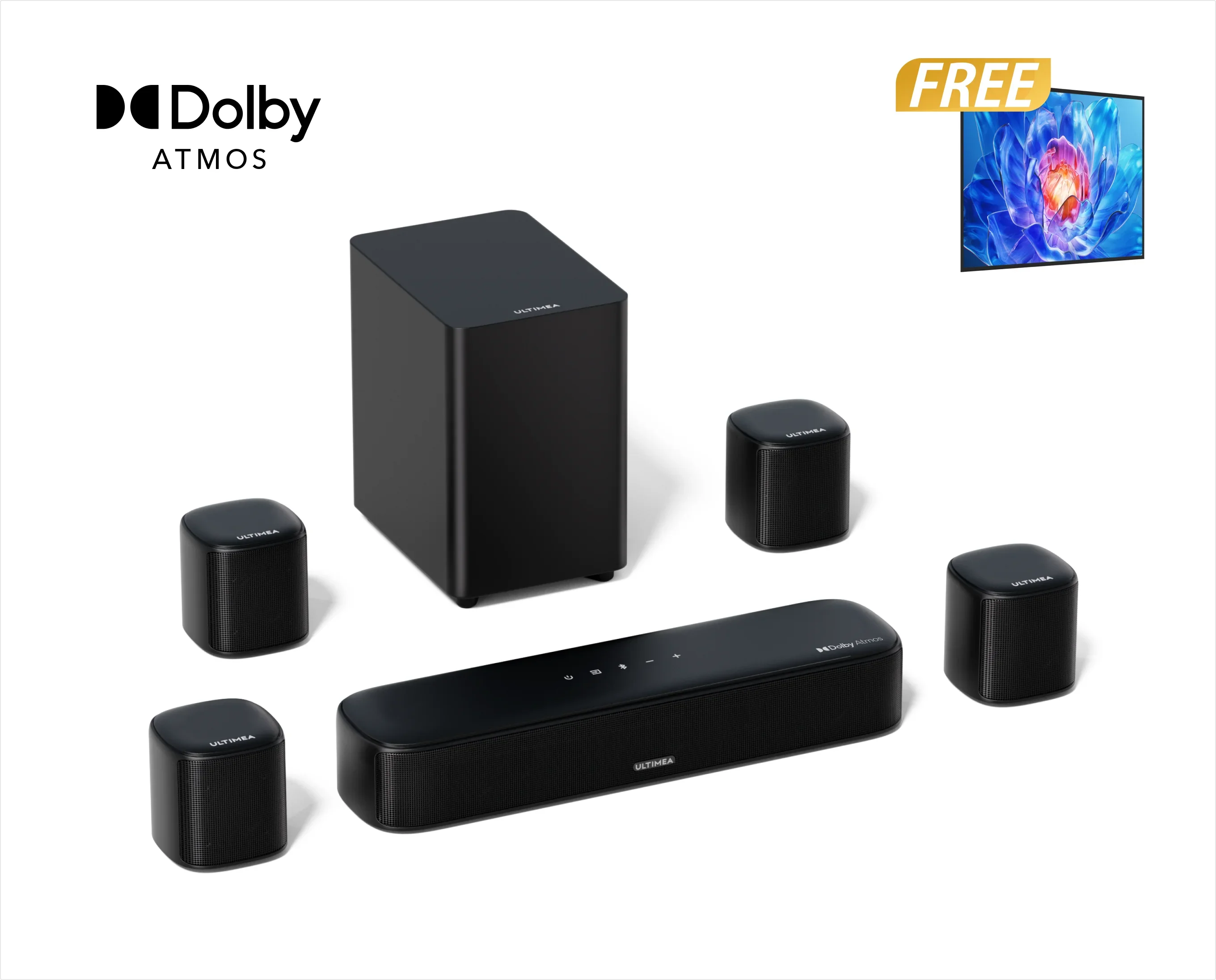 Aura A60 7.1 Soundbar + Free Gift - Image 3
