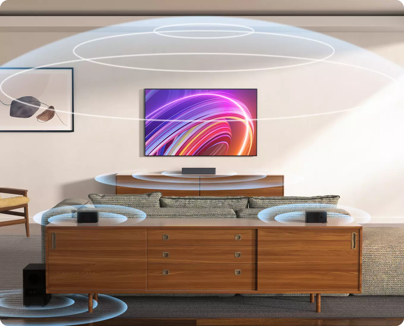 Apollo P40 Projector & Poseidon D50 Soundbar Bundle - Image 15