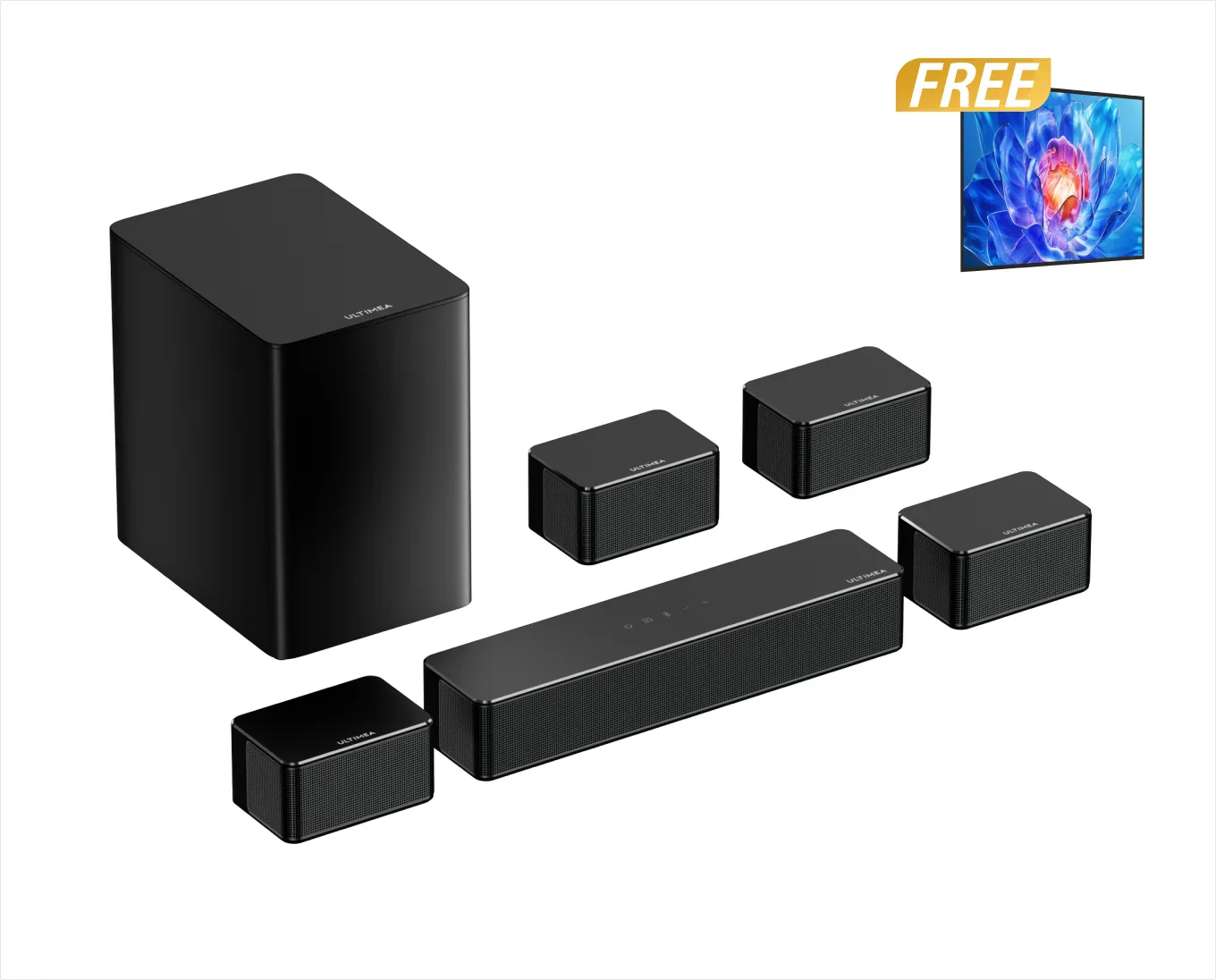 Poseidon D70 Soundbar + Free Gift - Image 3
