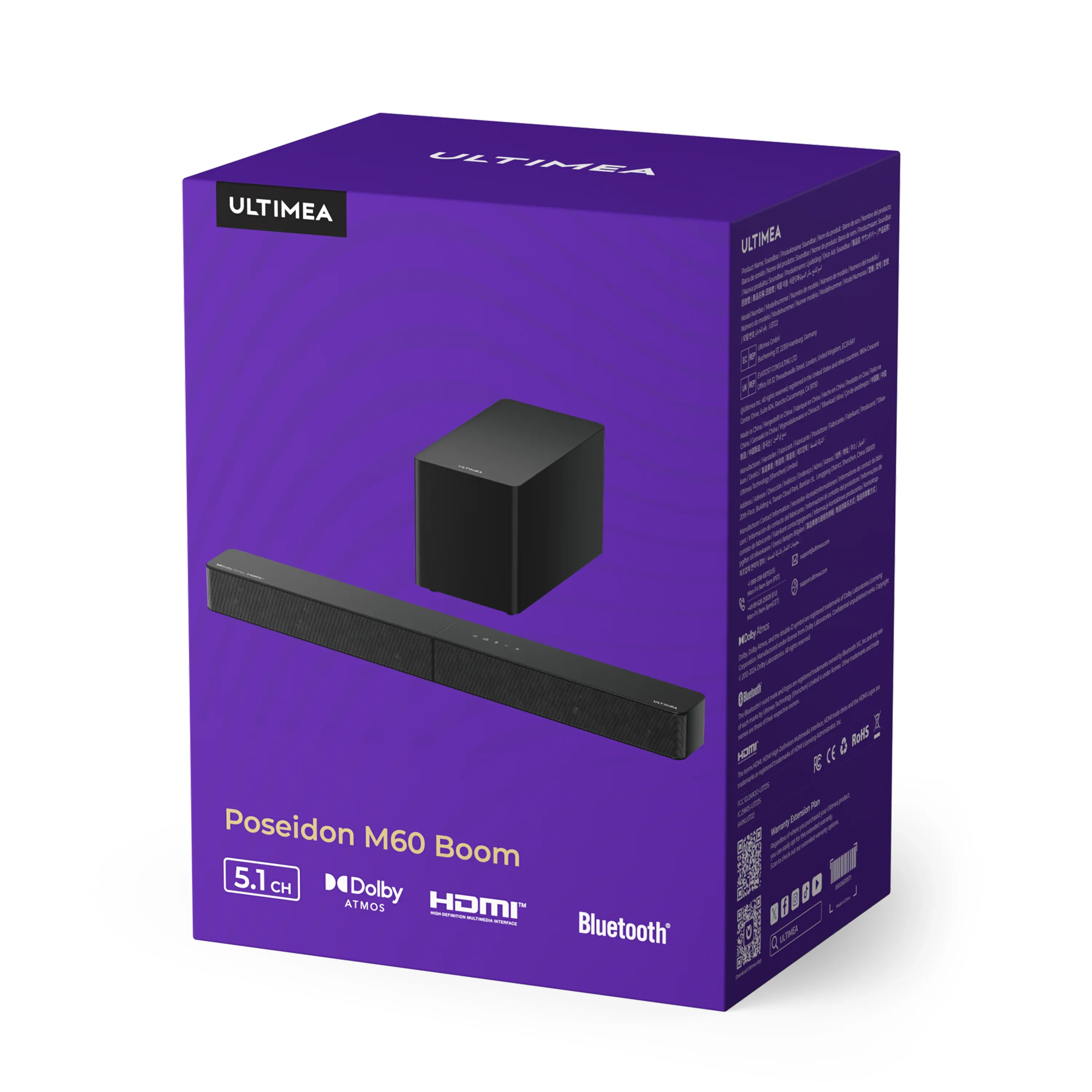 Poseidon M60 Boom 5.1 Soundbar - Image 9